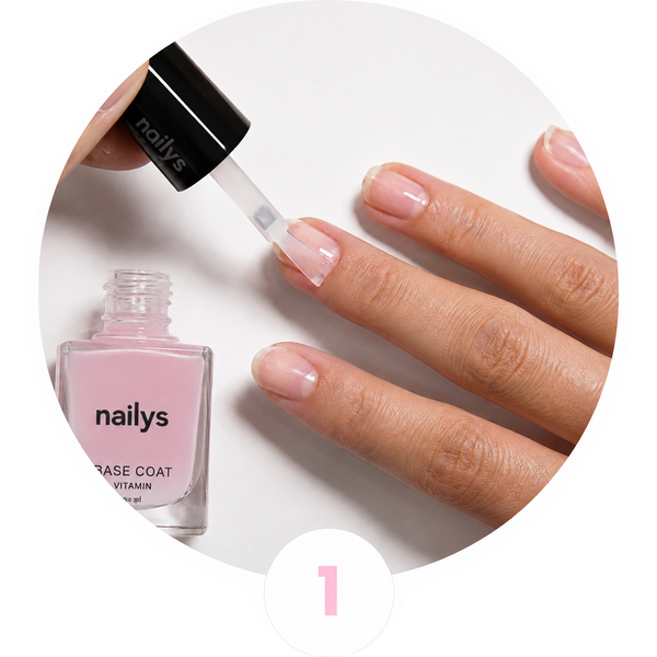 Appliquez une base coat