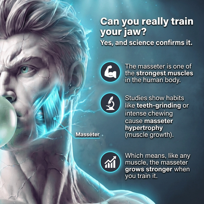 Chizel™ JAWLINE - Ultra-Hard Fitness Chewing Gum