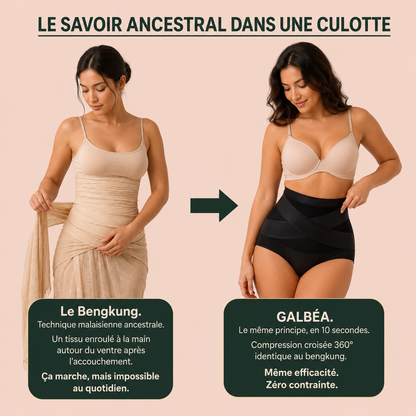 Galbéa™ Culotte Post-Partum - Compression 360°