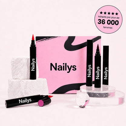 5 stylos vernis à ongles effet gel sans lampe UV | Nailys™