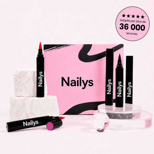 5 stylos vernis à ongles effet gel sans lampe UV | Nailys™