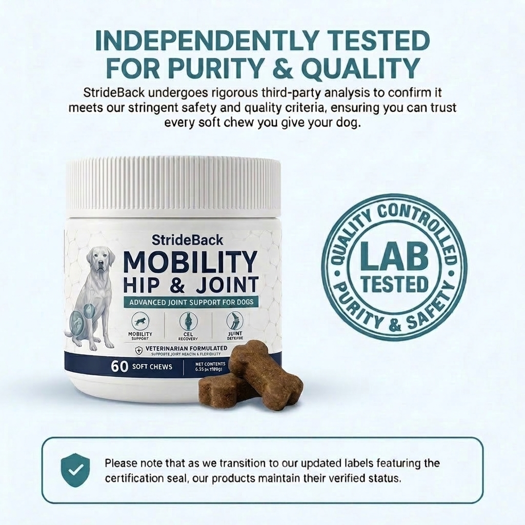 StrideBack™ Daily Hip & Joint Chews for Dogs